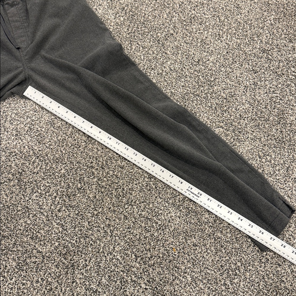 Abercrombie & Fitch Gray Pull On Business Casual Elastic Waist Dress Pants SizeM - Picture 11 of 13